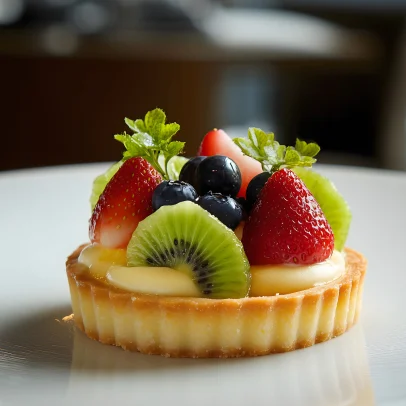 Desserts hauts en couleurs en saveurs avec des fruits de saison au Restaurant Le Village à Maurepas près de Versailles dans les Yvelines (78)
